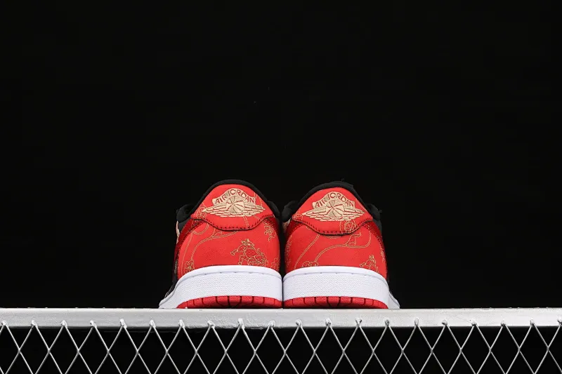 All categories Air Jordan Jordan series basketball shoes Air Jordan 1 Low Air Jordan 1 Low AJ1 Joe 1 Chinese red silk low-top cultural and leisure sports sneakers DD2233-001